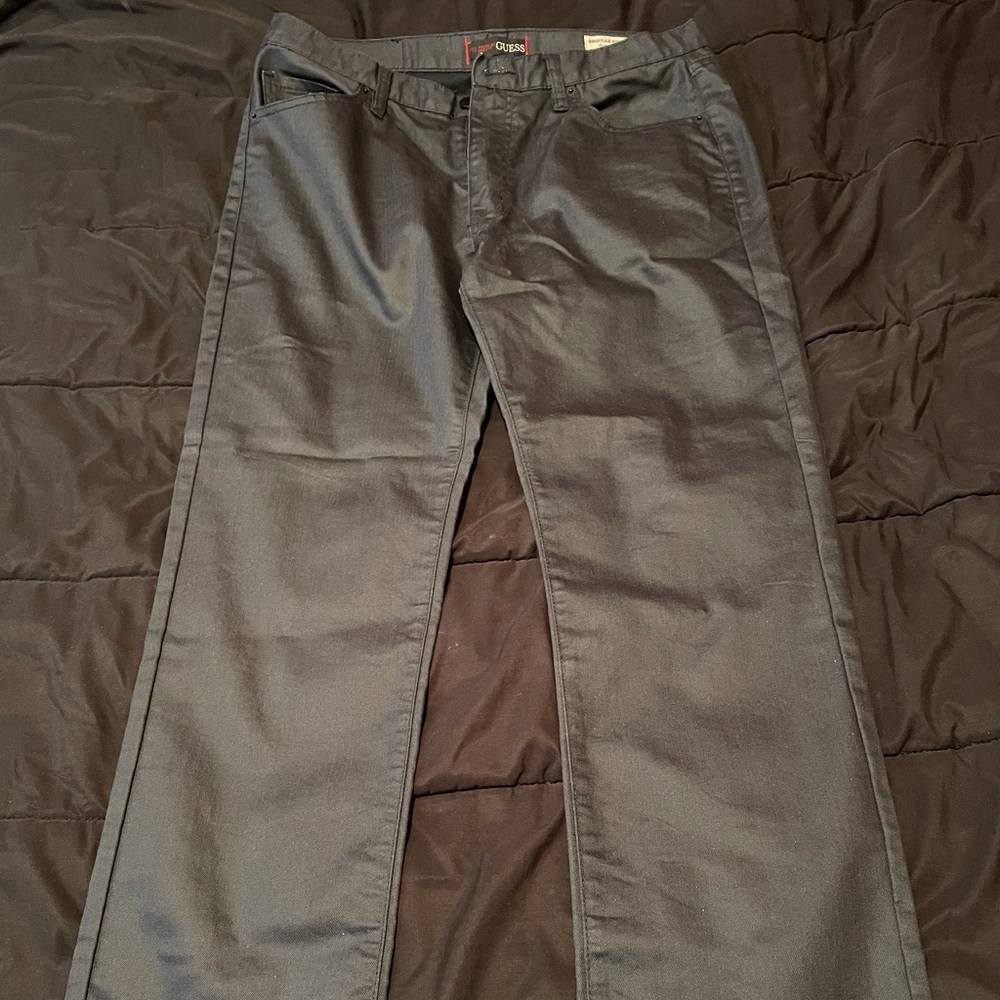 Guess Regular Straight Crescent Fit Jeans 34 x 32